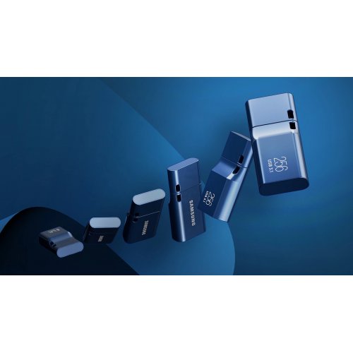 Купити Накопичувач Samsung 256GB USB Type-C (MUF-256DA/APC) Blue - ціна в Києві, Львові, Вінниці, Хмельницькому, Франківську, Україні | інтернет-магазин TELEMART.UA фото