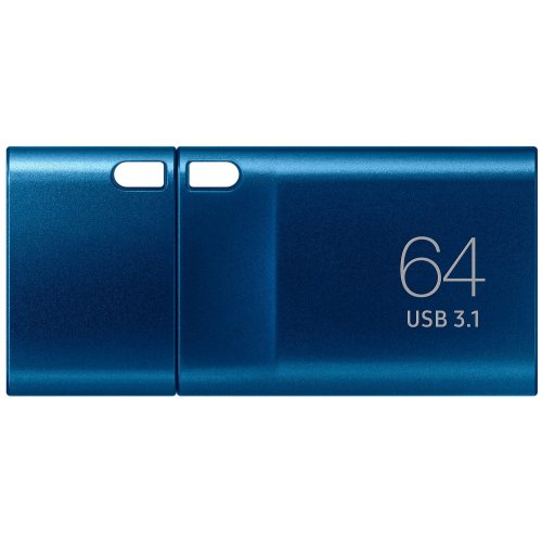 Купити Накопичувач Samsung 64GB USB Type-C (MUF-64DA/APC) Blue - ціна в Києві, Львові, Вінниці, Хмельницькому, Франківську, Україні | інтернет-магазин TELEMART.UA фото