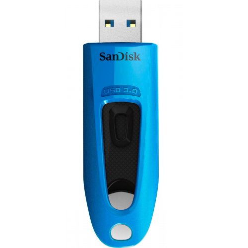 Накопитель SanDisk Ultra 64GB USB 3.0 (SDCZ48-064G-U46B) Blue купить в Украине: Киев, Днепр, Харьков, Одесса  | Низкая цена, отзывы, характеристики от TELEMART фото