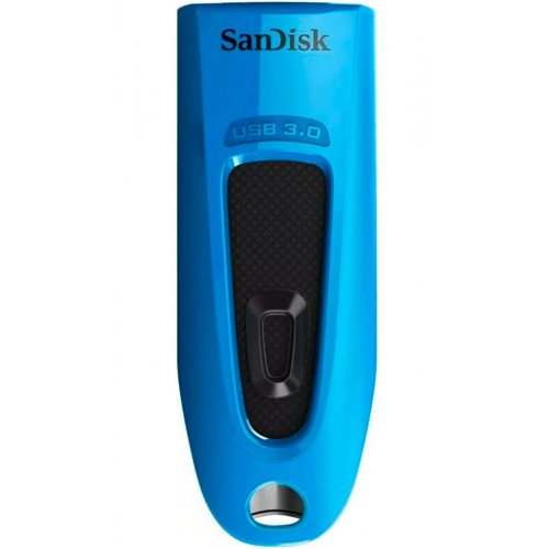 Накопитель SanDisk Ultra 64GB USB 3.0 (SDCZ48-064G-U46B) Blue купить в Украине: Киев, Днепр, Харьков, Одесса  | Низкая цена, отзывы, характеристики от TELEMART фото