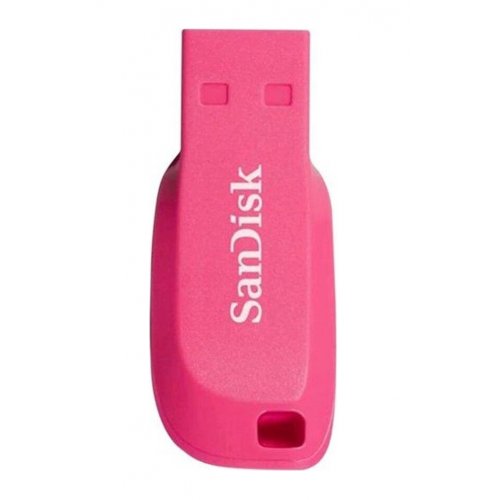 Купити Накопичувач SanDisk Cruzer Blade 64GB USB 2.0 (SDCZ50C-064G-B35PE) Pink - ціна в Києві, Львові, Вінниці, Хмельницькому, Франківську, Україні | інтернет-магазин TELEMART.UA фото