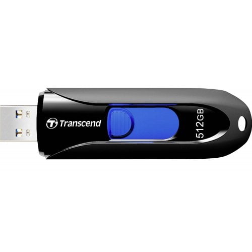 Купить Накопитель Transcend JetFlash 790 512GB USB 3.1 (TS512GJF790K) Black - цена в Харькове, Киеве, Днепре, Одессе
в интернет-магазине Telemart фото