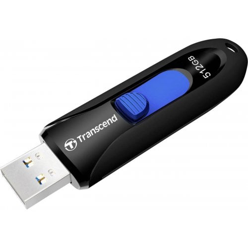 Купить Накопитель Transcend JetFlash 790 512GB USB 3.1 (TS512GJF790K) Black - цена в Харькове, Киеве, Днепре, Одессе
в интернет-магазине Telemart фото