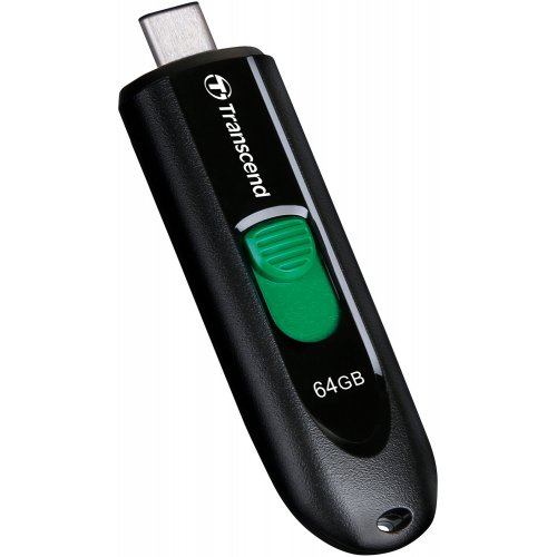 Купить Накопитель Transcend JetFlash 790C 64GB GB USB Type-C (TS64GJF790C) Black - цена в Харькове, Киеве, Днепре, Одессе
в интернет-магазине Telemart фото