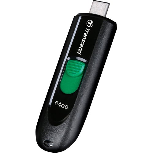 Купить Накопитель Transcend JetFlash 790C 64GB GB USB Type-C (TS64GJF790C) Black - цена в Харькове, Киеве, Днепре, Одессе
в интернет-магазине Telemart фото