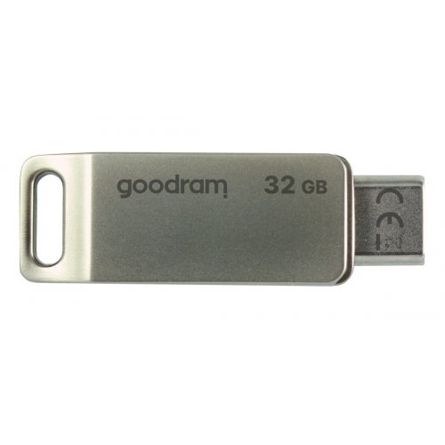 Купить Накопитель Goodram ODA3 32GB USB Type-C (ODA3-0320S0R11) Silver - цена в Харькове, Киеве, Днепре, Одессе
в интернет-магазине Telemart фото