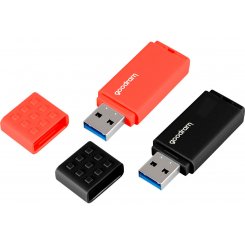 Набір з двох накопичувачів Goodram UME3 2 x 16GB USB 3.2 (UME3-0160MXR11-2P) Black/Red