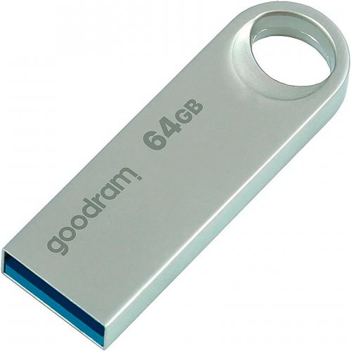 Купити Накопичувач Goodram UNO3 64GB USB 3.2 (UNO3-0640S0R11) Steel - ціна в Києві, Львові, Вінниці, Хмельницькому, Франківську, Україні | інтернет-магазин TELEMART.UA фото