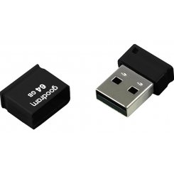 Накопитель Goodram UPI2 64GB USB 2.0 (UPI2-0640K0R11) Black