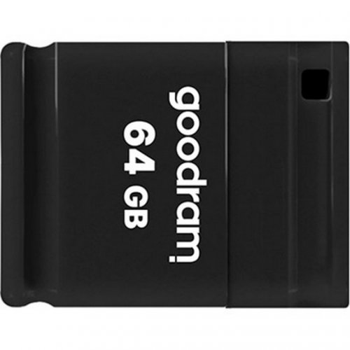 Купить Накопитель Goodram UPI2 64GB USB 2.0 (UPI2-0640K0R11) Black - цена в Харькове, Киеве, Днепре, Одессе
в интернет-магазине Telemart фото