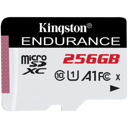 Купить Карта памяти Kingston microSDXC High Endurance 256GB Class 10 UHS-I U1 A1 (SDCE/256GB) - цена в Харькове, Киеве, Днепре, Одессе
в интернет-магазине Telemart фото