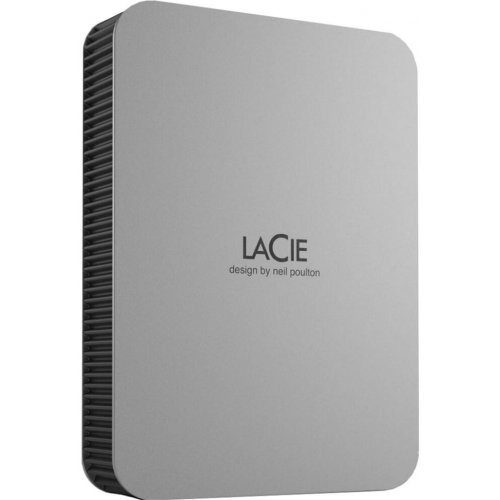 Купить Внешний HDD LaCie Mobile Drive Secure 5TB USB Type-C (STLR5000400) Space Gray - цена в Харькове, Киеве, Днепре, Одессе
в интернет-магазине Telemart фото