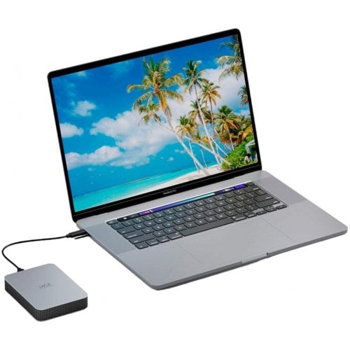 Купить Внешний HDD LaCie Mobile Drive Secure 5TB USB Type-C (STLR5000400) Space Gray - цена в Харькове, Киеве, Днепре, Одессе
в интернет-магазине Telemart фото