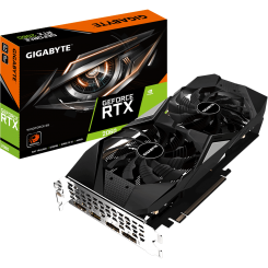 Видеокарта Gigabyte GeForce RTX 2060 WindForce 6144MB (GV-N2060WF2-6GD) (Восстановлено продавцом, 636383)