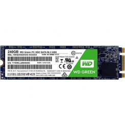 Ssd-диск Western Digital Green TLC 240GB M.2 (2280 SATA) (WDS240G2G0B) (Восстановлено продавцом, 636447)