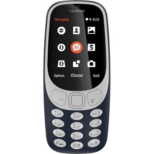 Купить Мобильный телефон Nokia 3310 (2017) Dual Sim Dark Blue - цена в Харькове, Киеве, Днепре, Одессе
в интернет-магазине Telemart фото