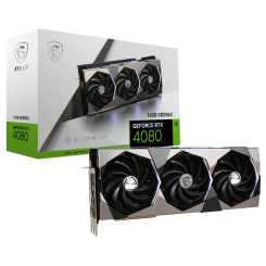 Видеокарта MSI GeForce RTX 4080 SUPRIM 16384MB (RTX 4080 16GB SUPRIM) (Восстановлено продавцом, 636627)