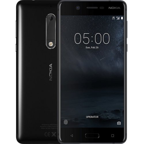 Купить Смартфон Nokia 5 Dual Sim Black - цена в Харькове, Киеве, Днепре, Одессе
в интернет-магазине Telemart фото