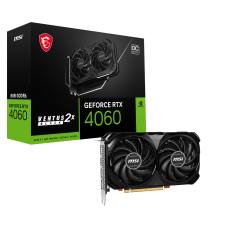 Видеокарта MSI GeForce RTX 4060 VENTUS 2X BLACK OC 8192MB (RTX 4060 VENTUS 2X BLACK 8G OC) (Восстановлено продавцом, 636684)