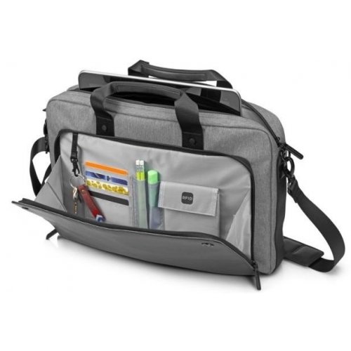 Сумка HP Executive 15.6" Top Load (P6N18AA) Black купить в Украине: Киев, Днепр, Харьков, Одесса  | Низкая цена, отзывы, характеристики от TELEMART фото