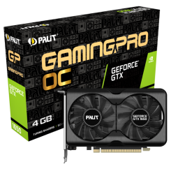 Видеокарта Palit GeForce GTX 1650 Gaming Pro OC 4096MB (NE61650S1BG1-1175A) (Восстановлено продавцом, 637015)