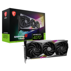 Видеокарта MSI GeForce RTX 4070 Ti GAMING X TRIO 12288MB (RTX 4070 Ti GAMING X TRIO 12G) (Восстановлено продавцом, 637215)