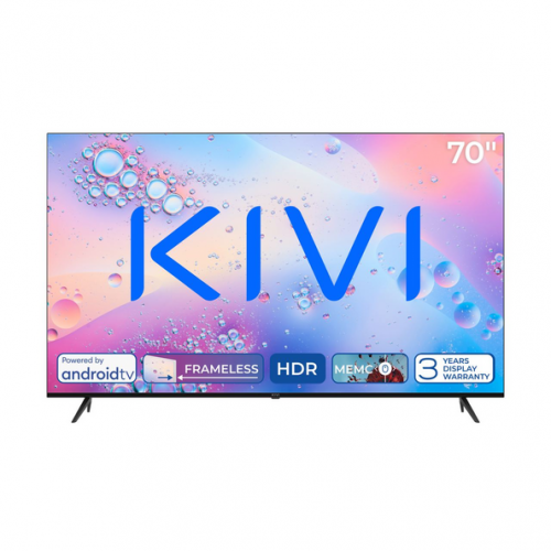 Купить Телевизор Kivi 70" 70U760QB Black - цена в Харькове, Киеве, Днепре, Одессе
в интернет-магазине Telemart фото