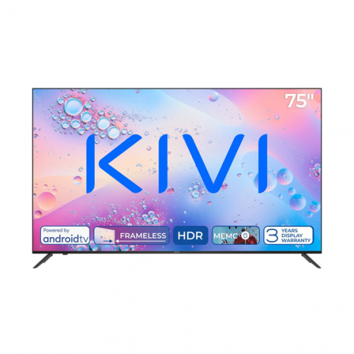 Купить Телевизор Kivi 75" 75U760QB Black - цена в Харькове, Киеве, Днепре, Одессе
в интернет-магазине Telemart фото