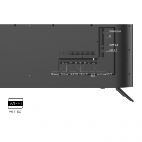 Купить Телевизор Kivi 75" 75U760QB Black - цена в Харькове, Киеве, Днепре, Одессе
в интернет-магазине Telemart фото