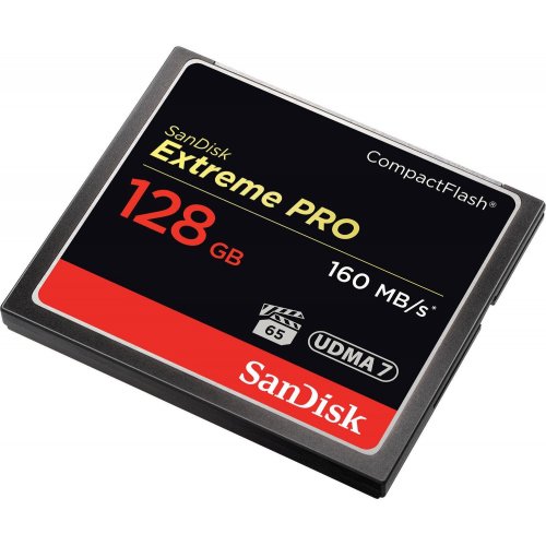 Купить Карта памяти SanDisk Compact Flash Extreme Pro 128GB R160/W150MB/s (SDCFXPS-128G-X46) - цена в Харькове, Киеве, Днепре, Одессе
в интернет-магазине Telemart фото