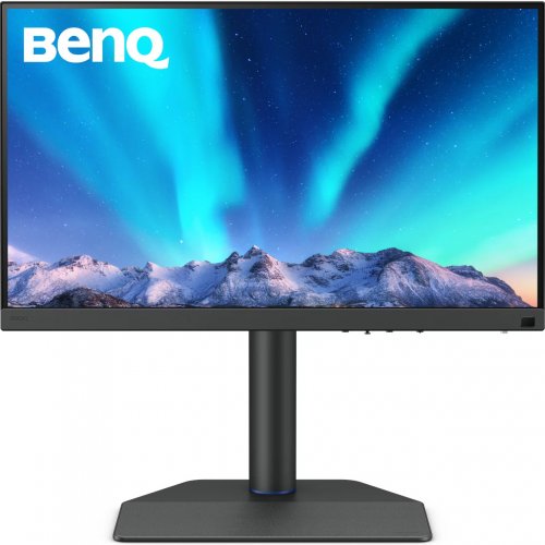 Купить Монитор BenQ 27" SW272Q (9H.LLPLB.QBE) Gray - цена в Харькове, Киеве, Днепре, Одессе
в интернет-магазине Telemart фото