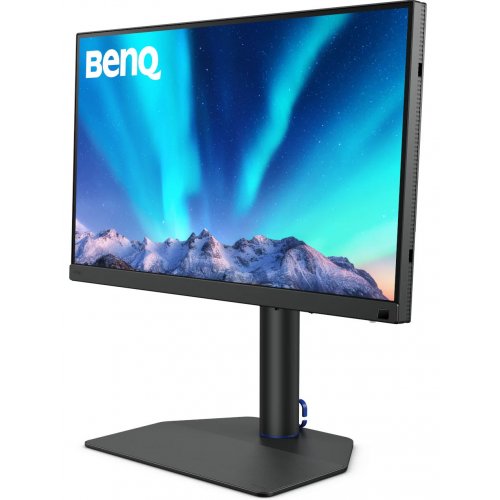 Купити Монітор BenQ 27" SW272Q (9H.LLPLB.QBE) Gray - ціна в Києві, Львові, Вінниці, Хмельницькому, Франківську, Україні | інтернет-магазин TELEMART.UA фото