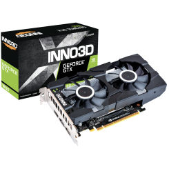 Видеокарта Inno3D GeForce GTX 1650 Twin X2 OC 4096MB (N16502-04D6X-1177VA25) (Восстановлено продавцом, 637564)