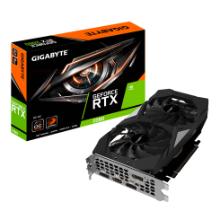Видеокарта Gigabyte GeForce RTX 2060 OC 6144MB (GV-N2060OC-6GD) (Восстановлено продавцом, 637624)