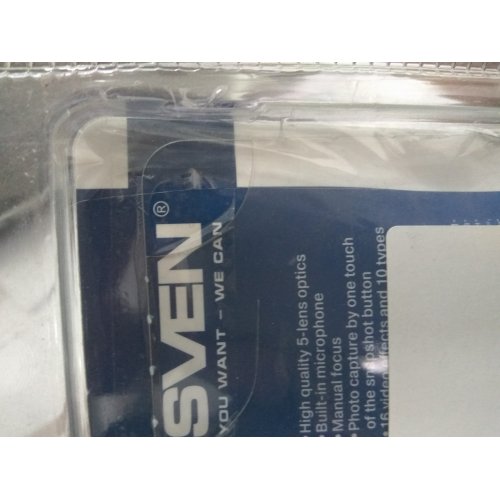 Фото Уценка веб-камера SVEN IC-650 (Вскрыт блистер, 63795)