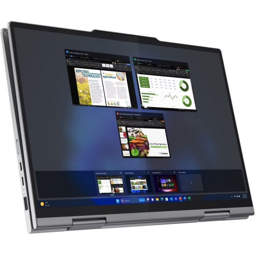 Купити Ноутбук Lenovo ThinkPad X1 2-in-1 Gen 9 (21KE003LRA) Grey - ціна в Києві, Львові, Вінниці, Хмельницькому, Франківську, Україні | інтернет-магазин TELEMART.UA фото