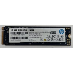 Ssd-диск HP EX900 250 GB M.2 (2280 PCI-E) (2YY43AA) (Восстановлено продавцом, 638347)