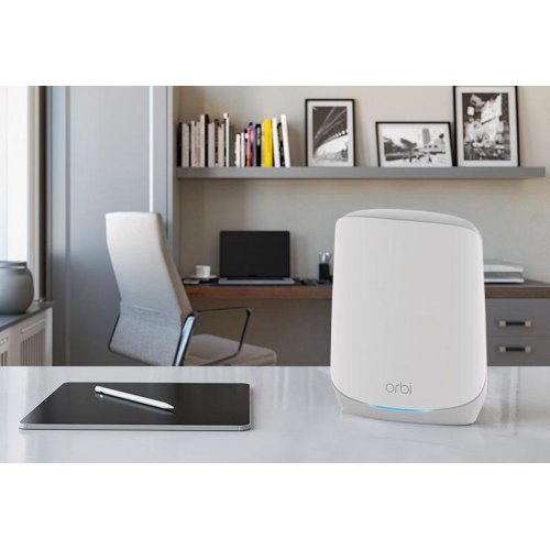 Купить WiFi-система NETGEAR Mesh WiFi System Orbi RBK763S AX5400 3 in 1 Kit (RBK763S-100EUS) - цена в Харькове, Киеве, Днепре, Одессе
в интернет-магазине Telemart фото