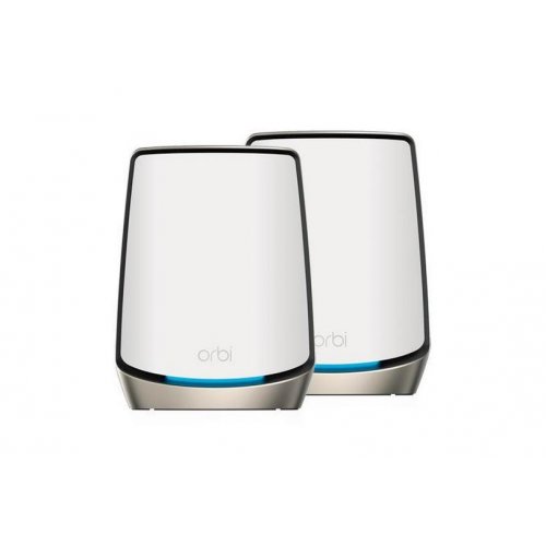 Купить WiFi-система NETGEAR Mesh WiFi System Orbi RBK862S AX6000 2 in 1 Kit (RBK862S-100EUS) - цена в Харькове, Киеве, Днепре, Одессе
в интернет-магазине Telemart фото