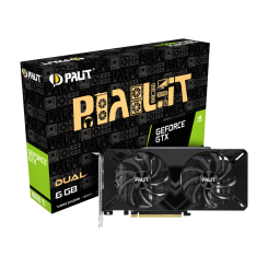 Видеокарта Palit GeForce GTX 1660 Ti Dual 6144MB (NE6166T018J9-1160A) (Восстановлено продавцом, 638848)