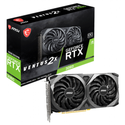 Видеокарта MSI GeForce RTX 3060 VENTUS 2X OC 12288MB (RTX 3060 VENTUS 2X 12G OC) (Восстановлено продавцом, 639190)
