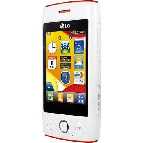 Купить Мобильный телефон LG T300 Cookie Lite White Orange - цена в Харькове, Киеве, Днепре, Одессе
в интернет-магазине Telemart фото