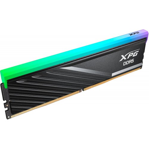Photo RAM ADATA DDR5 32GB (2x16GB) 6400MHz XPG Lancer Blade RGB Black (AX5U6400C3216G-DTLABRBK)