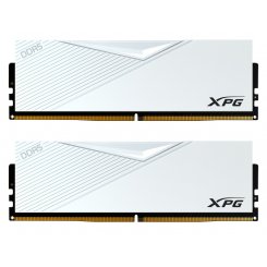 Фото ADATA DDR5 32GB (2x16GB) 6400MHz XPG Lancer White (AX5U6400C3216G-DCLAWH)