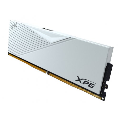 Купить ОЗУ ADATA DDR5 32GB (2x16GB) 6400MHz XPG Lancer White (AX5U6400C3216G-DCLAWH) с проверкой совместимости: обзор, характеристики, цена в Киеве, Днепре, Одессе, Харькове, Украине | интернет-магазин TELEMART.UA фото