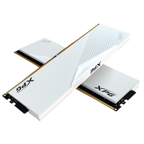 Купить ОЗУ ADATA DDR5 32GB (2x16GB) 6400MHz XPG Lancer White (AX5U6400C3216G-DCLAWH) с проверкой совместимости: обзор, характеристики, цена в Киеве, Днепре, Одессе, Харькове, Украине | интернет-магазин TELEMART.UA фото