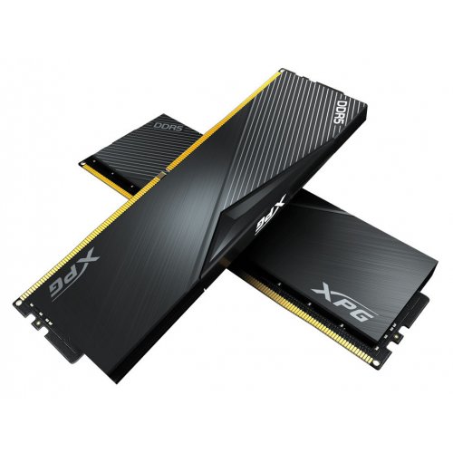 Купить ОЗУ ADATA DDR5 32GB (2x16GB) 6400MHz XPG Lancer Black (AX5U6400C3216G-DCLABK) с проверкой совместимости: обзор, характеристики, цена в Киеве, Днепре, Одессе, Харькове, Украине | интернет-магазин TELEMART.UA фото