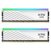 Фото ОЗУ ADATA DDR5 32GB (2x16GB) 6400MHz XPG Lancer Blade RGB White (AX5U6400C3216G-DTLABRWH)