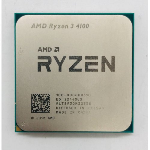 Процесор AMD Ryzen 3 4100 3.8(4.0)GHz 4MB sAM4 Box (100-100000510BOX) (Відновлено продавцем, 640039) купити з перевіркою сумісності: огляд, характеристики, ціна у Києві, Львові, Вінниці, Хмельницькому, Івано-Франківську, Україні | інтернет-магазин TELEMART.UA фото