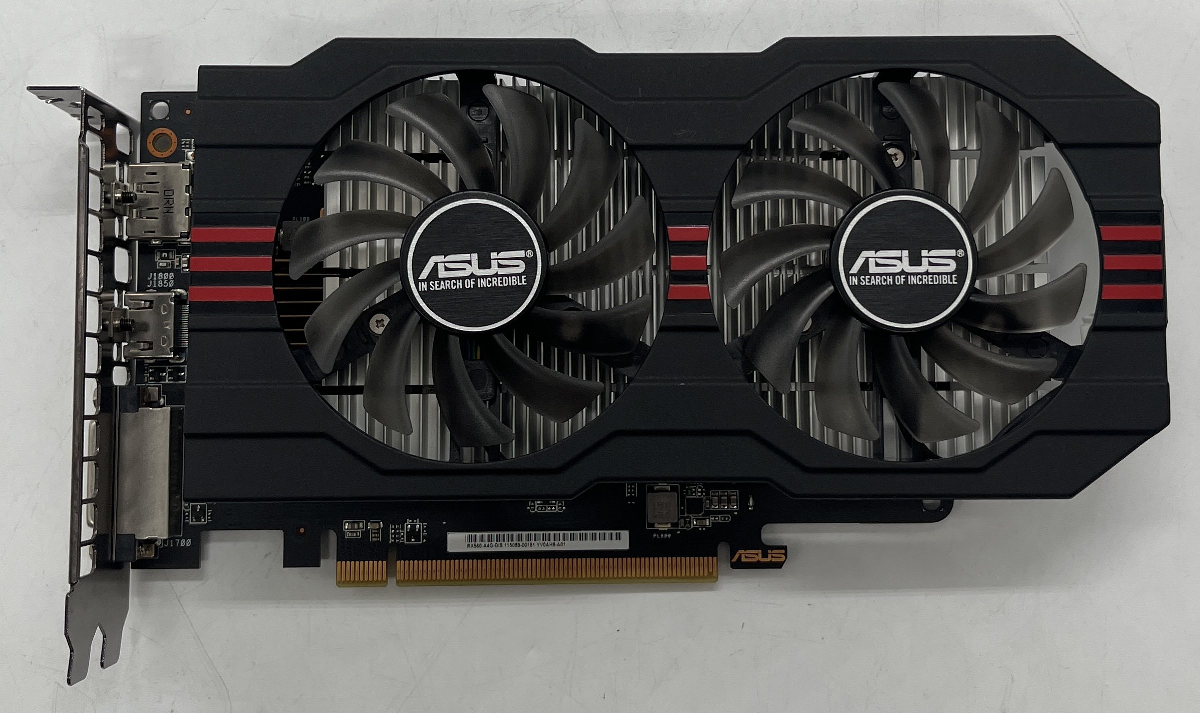 Купить Видеокарта Asus Radeon RX 560 OC 4096MB (RX560-O4G-EVO)  (Восстановлено продавцом, 640172) с проверкой совместимости: обзор,  характеристики, цена в Киеве, Днепре, Одессе, Харькове, Украине |  интернет-магазин TELEMART.UA